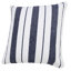 Housse de coussin décoratif à rayures 100% coton tissé à la main Coastal-191206945-191206946