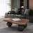 Cloud Shaped Coffee Table With 3 Ball Legs, Center Table-1236223342-1236223343-1236223340