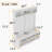 Multi-Functional Modern Hallway Hall Tree With Metal Hooks, Storage Space And Bench For Organized Entryways-765512509