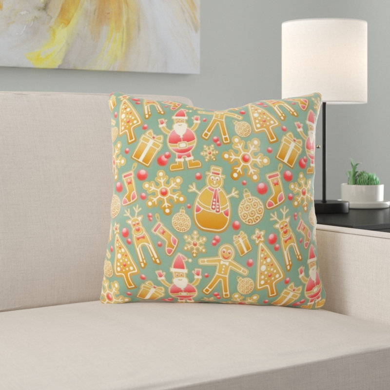 Coussin décoratif à motif, Intérieur