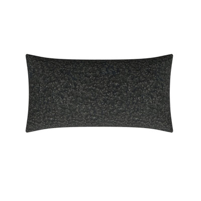 Solid Colour Feather Reversible Throw Pillow