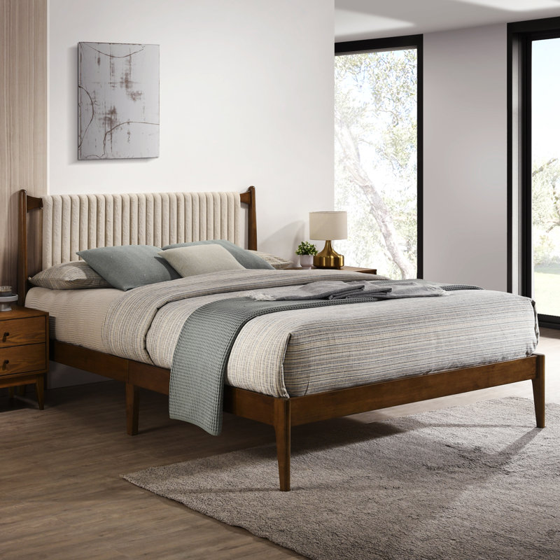 Ava Wooden Platform Bed