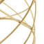 Table d'appoint Golden [plateau en panneau de fibres à densité moyenne + structure en métal]