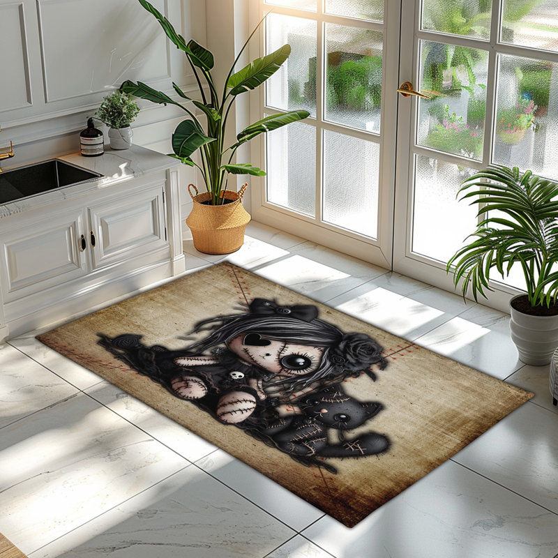 Tapis Little Little Stitch Ups, Rectangle 5 pi x 7 pi