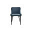 RUBENS UPHOLSTERED CHAIR - BOUCLE FABRIC - BLACK SAND POWDER COATED LEGS (PAIR)-522452799