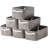 Storage Basket For Organizing - Small 6 Pack With Cotton Rope Handle, Collapsible Storage Bins-114194402