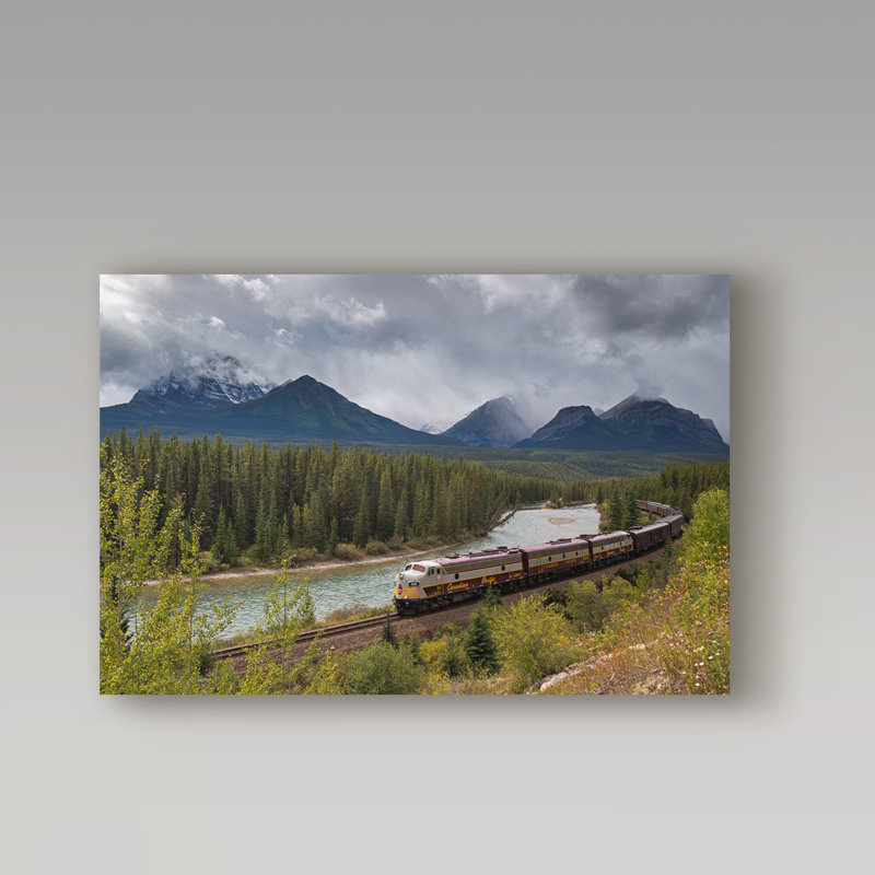 «Morants Curve» par Moises, reproduction de photo sur toile tendue, H 12 po x l 19 po