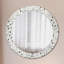 Huldar Glass Flat Wall Mirror