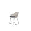 Choice Chair Indoor and Sledge Steel Base with Upholstery Cane-line Ambience Seat Cover-522524537-522523795