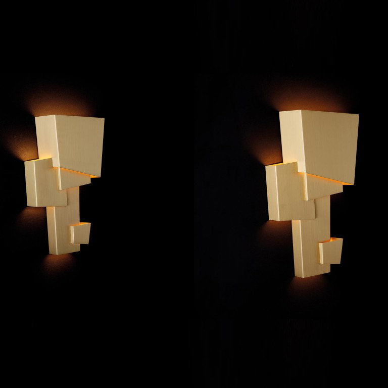 Map 1 1 - Light LED Flush Mounted Sconce