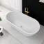 Baignoire autoportante en acrylique 59,1 po. X 28,5 po.