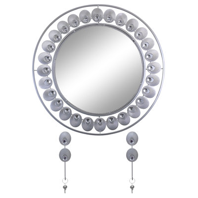 Oversized Round Entry Way Wall Mirror
