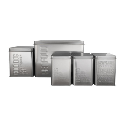 Metal Canister - Set of 5