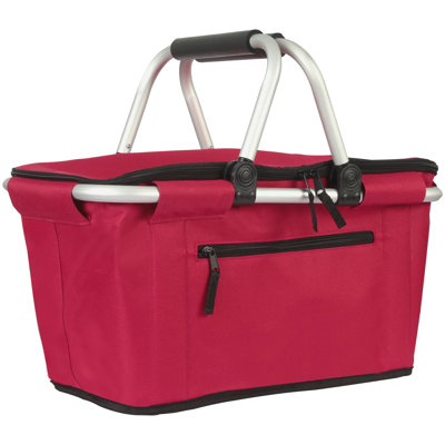 Picnic Basket, Insulted Cooler with Handles 27L