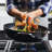 KitchenAid Hard-Anodized Induction Nonstick Wok with Helper Handle, 12.25-Inch, Matte Black