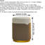 Manufactured Wood Accent Stool