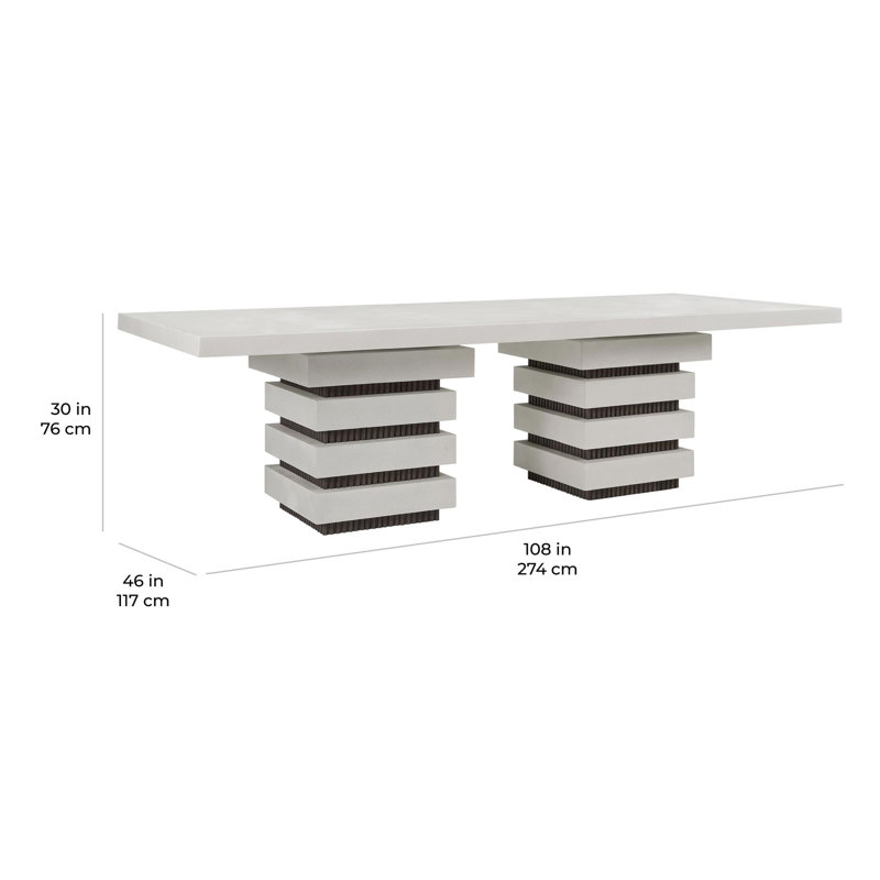 Provenance Signature Dining Table, Black