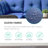 Bonia 10-Person Gliding Outdoor Sectional Seating Group with Cushions-692459404-692459407