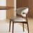 Parquet oval dining table set-109603141