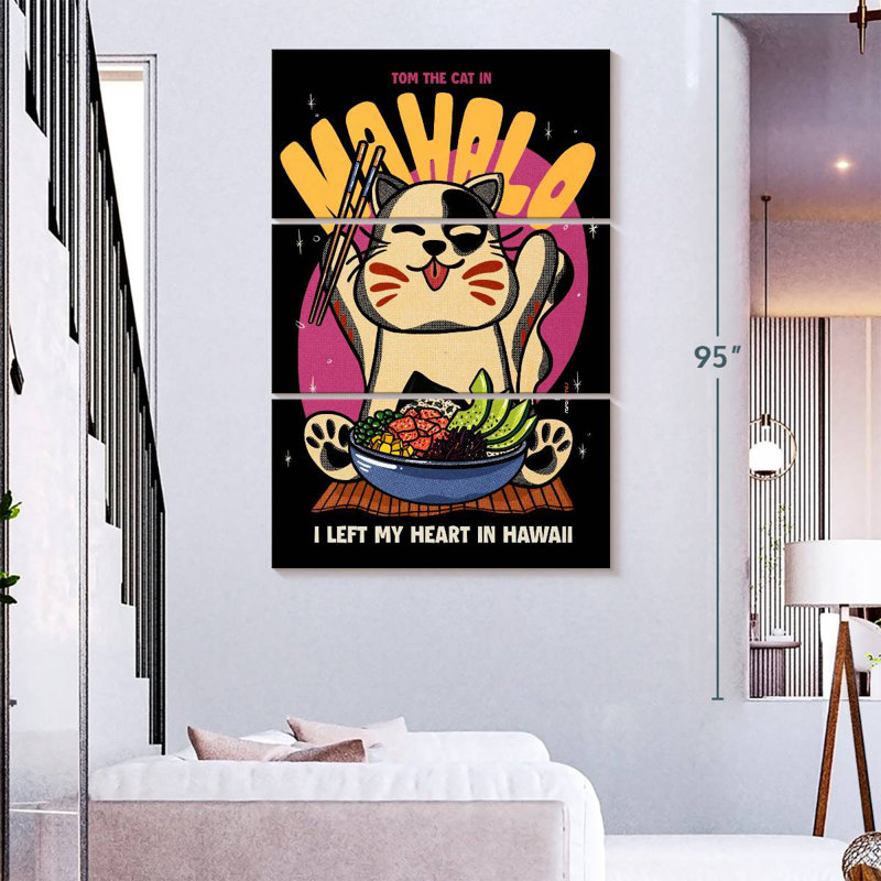 Brampt Mahalo, 74" H x 48" W