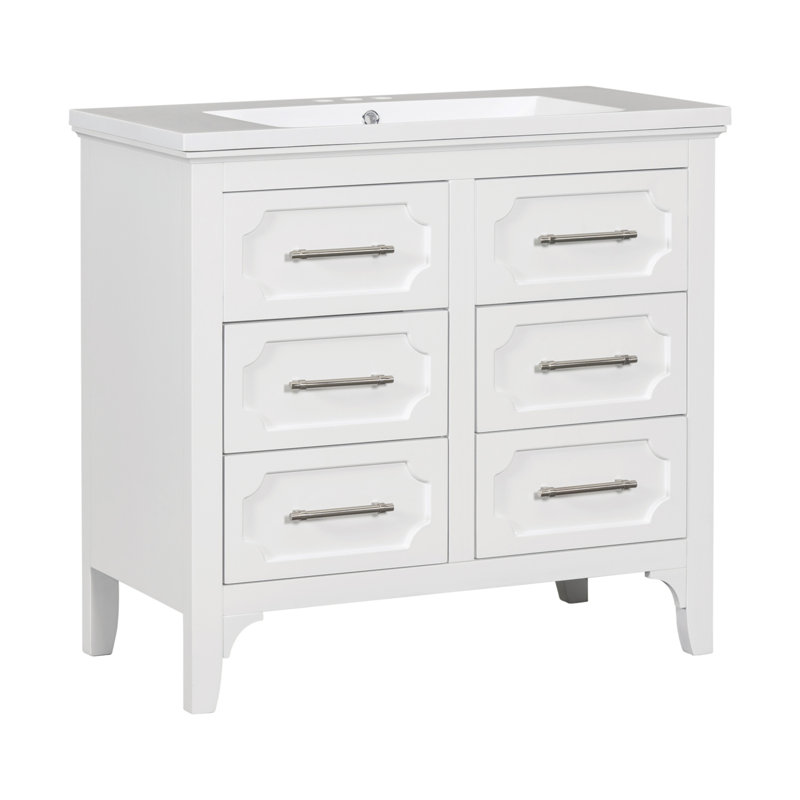 36'' Single Bathroom Vanity Base Only