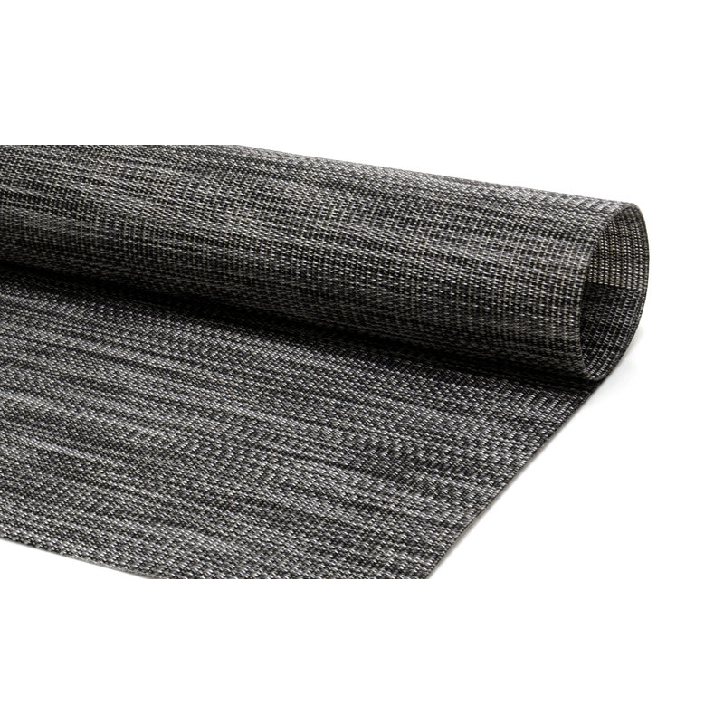 Chemin de table Metroweave, Tweed noir