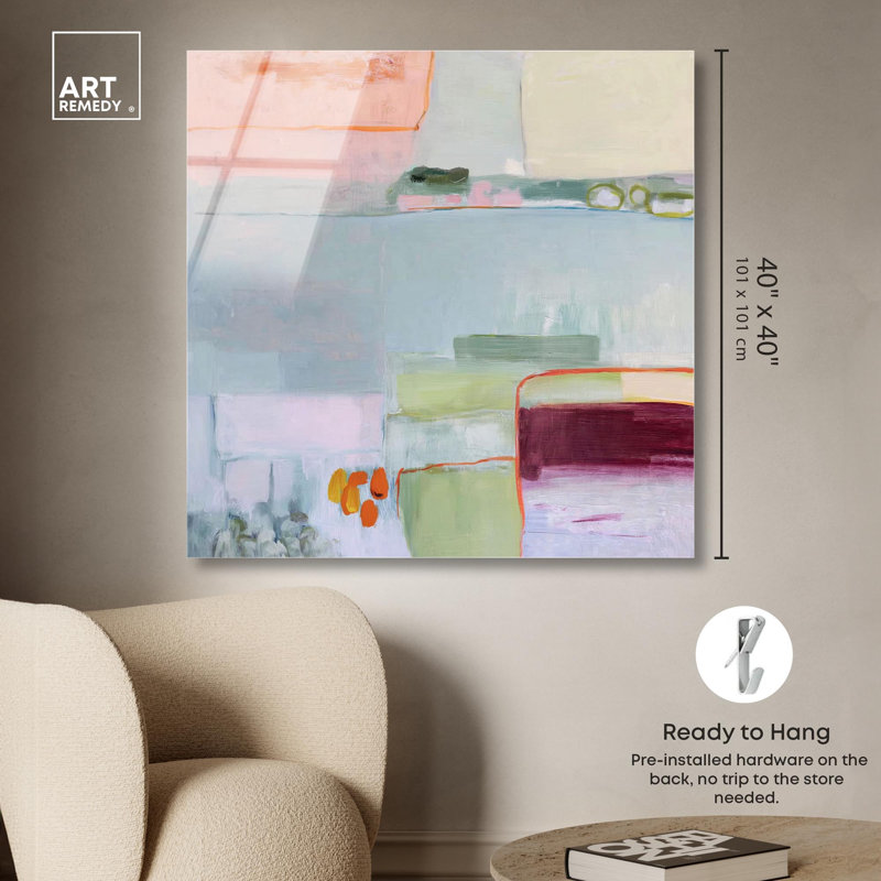 «Vernal Equinox IV», reproduction d'art sur toile par Art Remedy, H 40 po x l 40 po