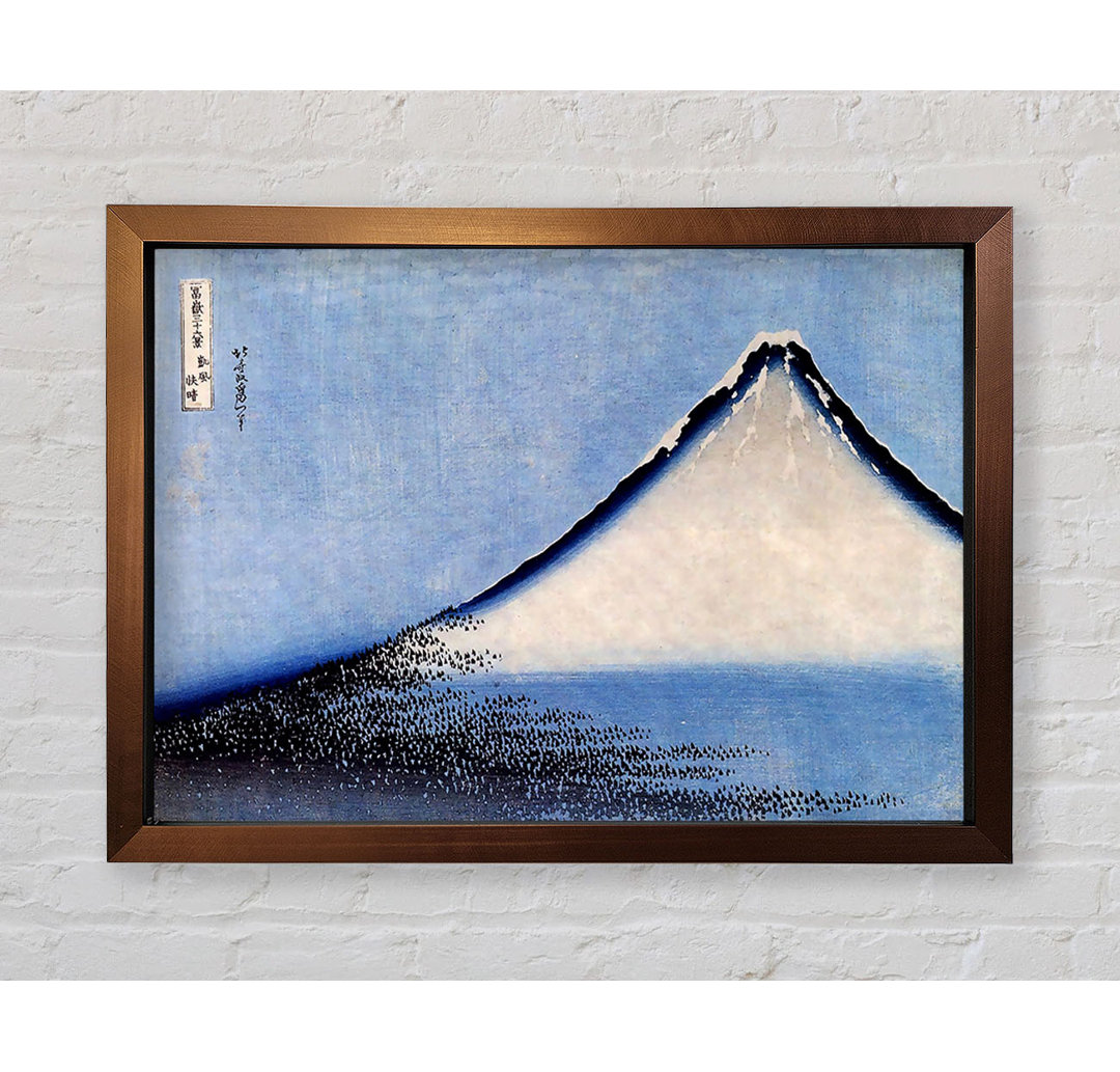 Berg Fuji 2 von Katsushika Hokusai - Einzelne Bilderrahmen Kunstdrucke