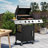 3-burner Propane Gas Grill With Side Burner
