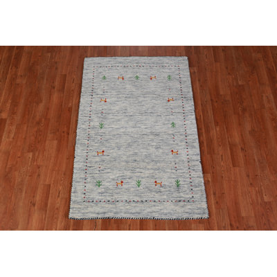 Tapis tribal Gabbeh 3 x 5