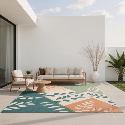 Tapis d'intérieur et d'extérieur Flora's Dance