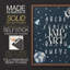 Space Cow Alphabet Framed Print - Solid Wood-1034809499-1034809491