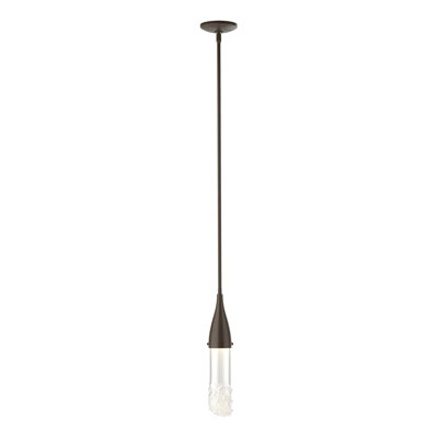 Luminaire suspendu cylindrique à 1 lumière Fritz