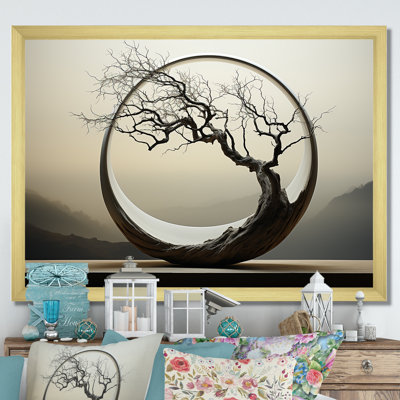 Reproduction sur toile «Bonsai», Japon