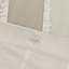 Literie en coton rayé multicolore pour lit double / grand lit avec garniture contrastante et fermeture à boutons 3 pièces