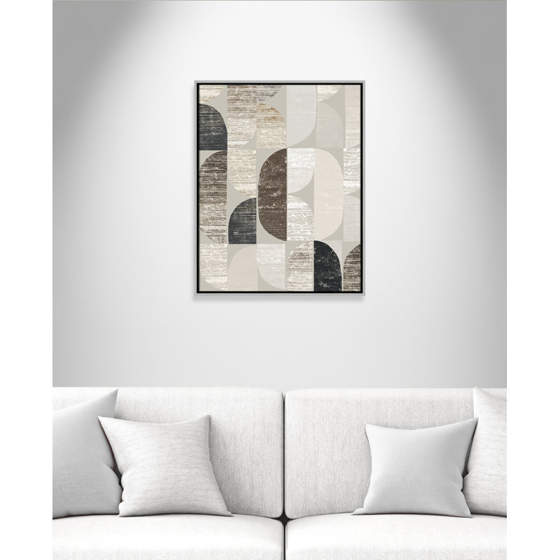 «Shape and Form II» par Tom Reeves, Argent, H 29,5 po x l 23,5 po