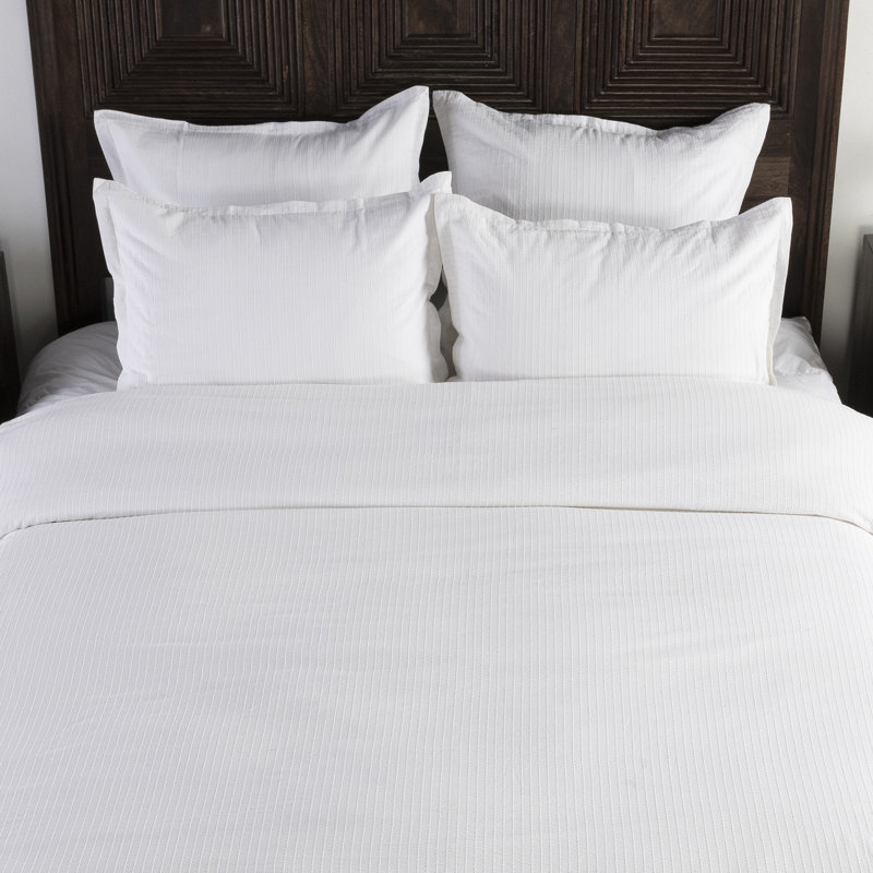 Karina King Sham, Standard/Twin, White
