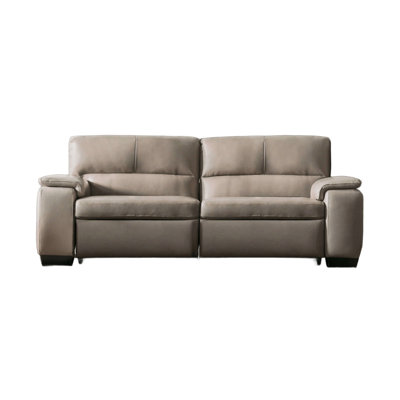 Canapé électrique de 87 po de largeur, taupe
