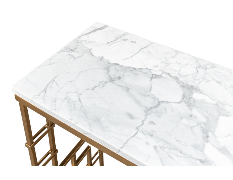 48'' W Marble Console Table