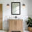 Modern  1-Light Black Gold Dual-Layer Cone Glass Wall Sconce Minimalist Armed Vanity Light-1406235026-1406235039