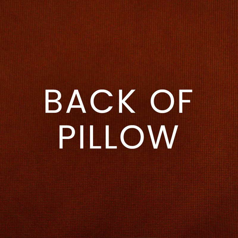 Billybird Square Pillow Cover & Insert, Tangerine, 24"H x 24"W