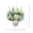 Hydrangea Re-Mix Polysilk Hydrangea Arrangement in Vase