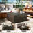 28''Outdoor Square Magnesium Oxide Coffee Table