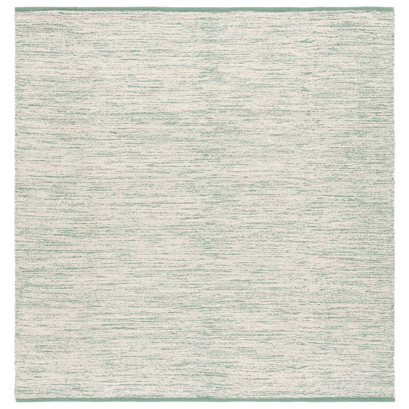 Shanetha Handwoven Recycled Cotton Rug, Square 6'