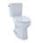 TOTO® Entrada™ Two-Piece Elongated 1.28 GPF Universal Height Toilet, Cotton White-26258225