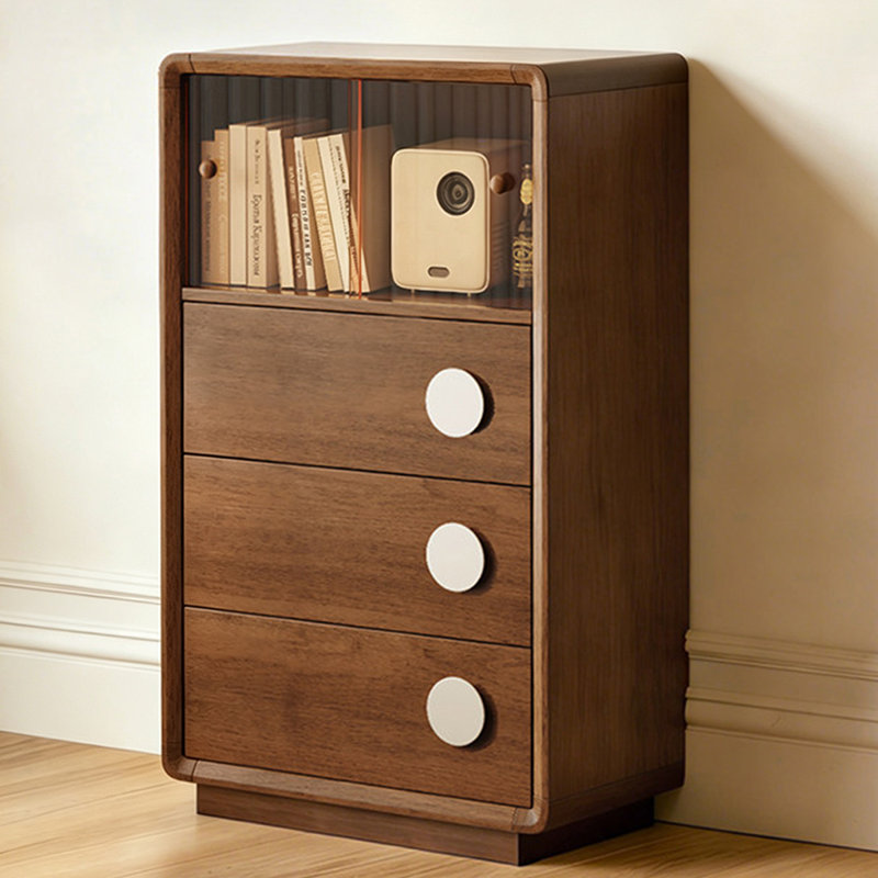 Armoire d'appoint Modern, Brun noyer