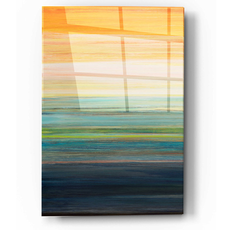  «The Magic Hour I» par Jodi Fuchs, art mural en verre acrylique, 24 po x 36 po, H 16 po x l 12 po x P 0,13 po