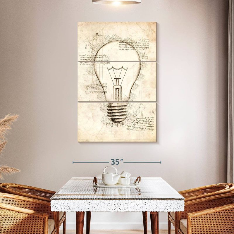 Laelle Light Bulb, 23" H x 14" W