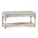 Summer Retreat Wicker Shelf Storage Bench