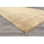 Tapis de transition en laine beige taupe de 2,41 m x 2,92 m, noué à la main